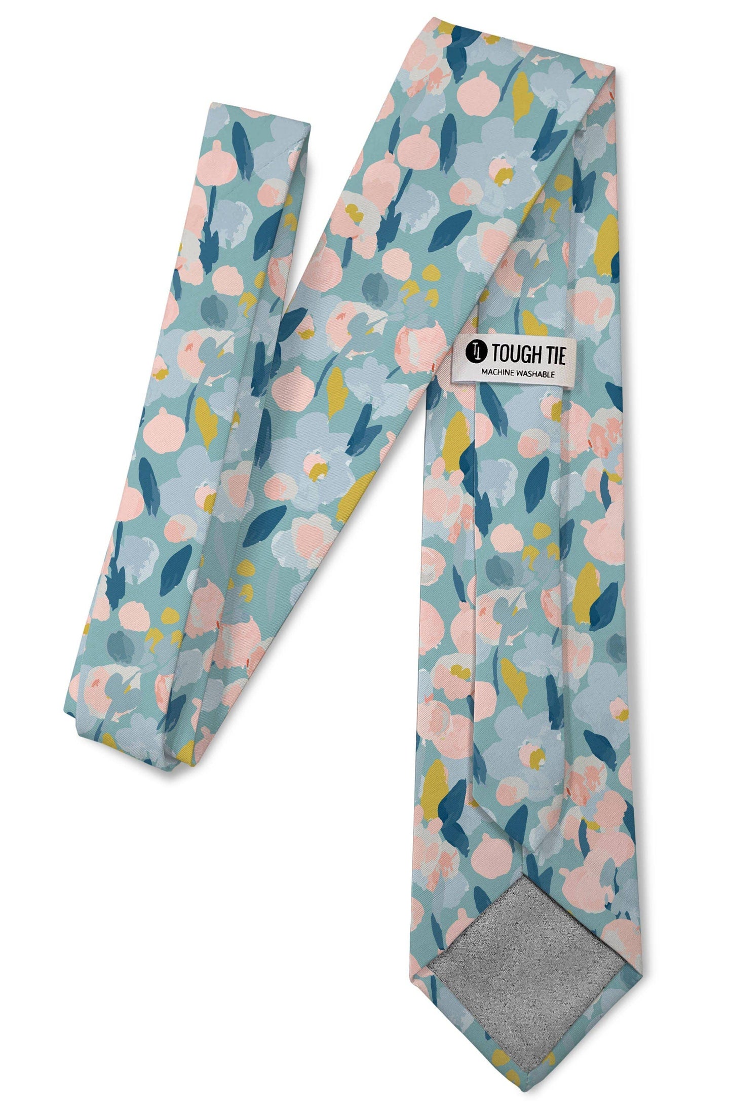 Impression - Baby Blue Floral Tie