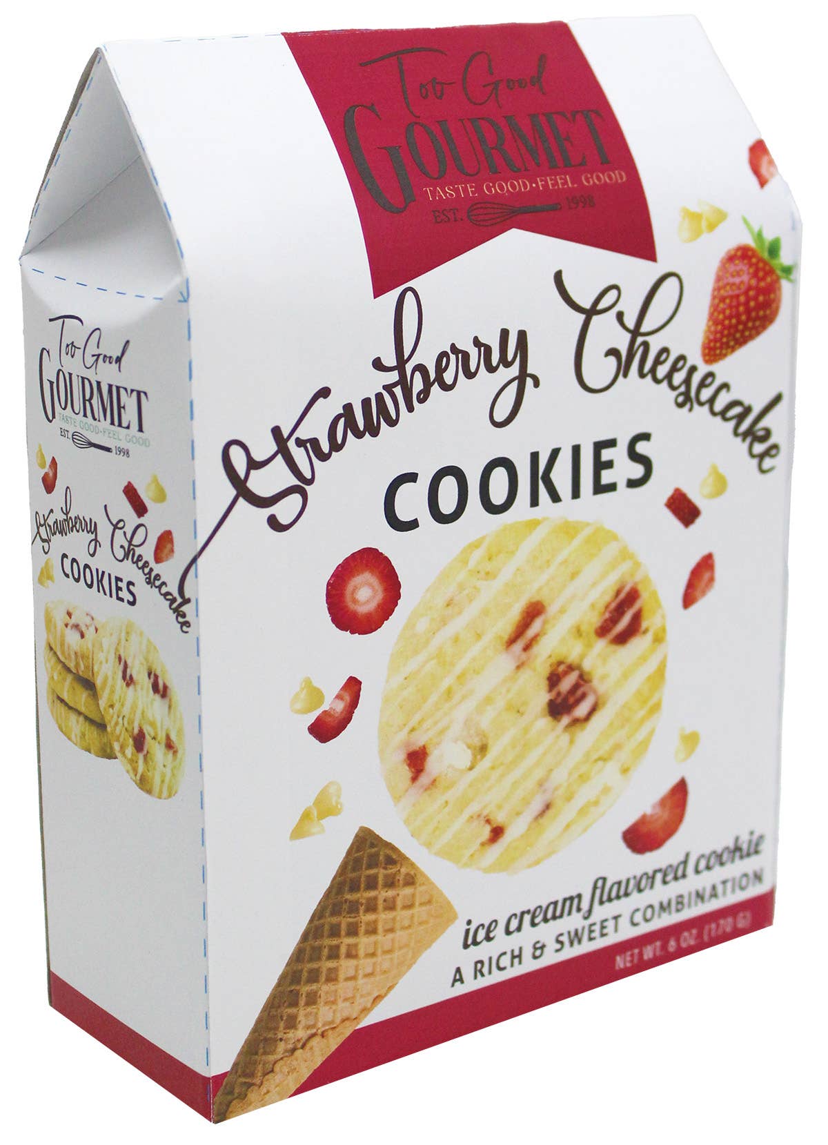 Ice Cream Cookies – Rocky Road, Mint Chip, or Strawberry Cheesecake 6oz