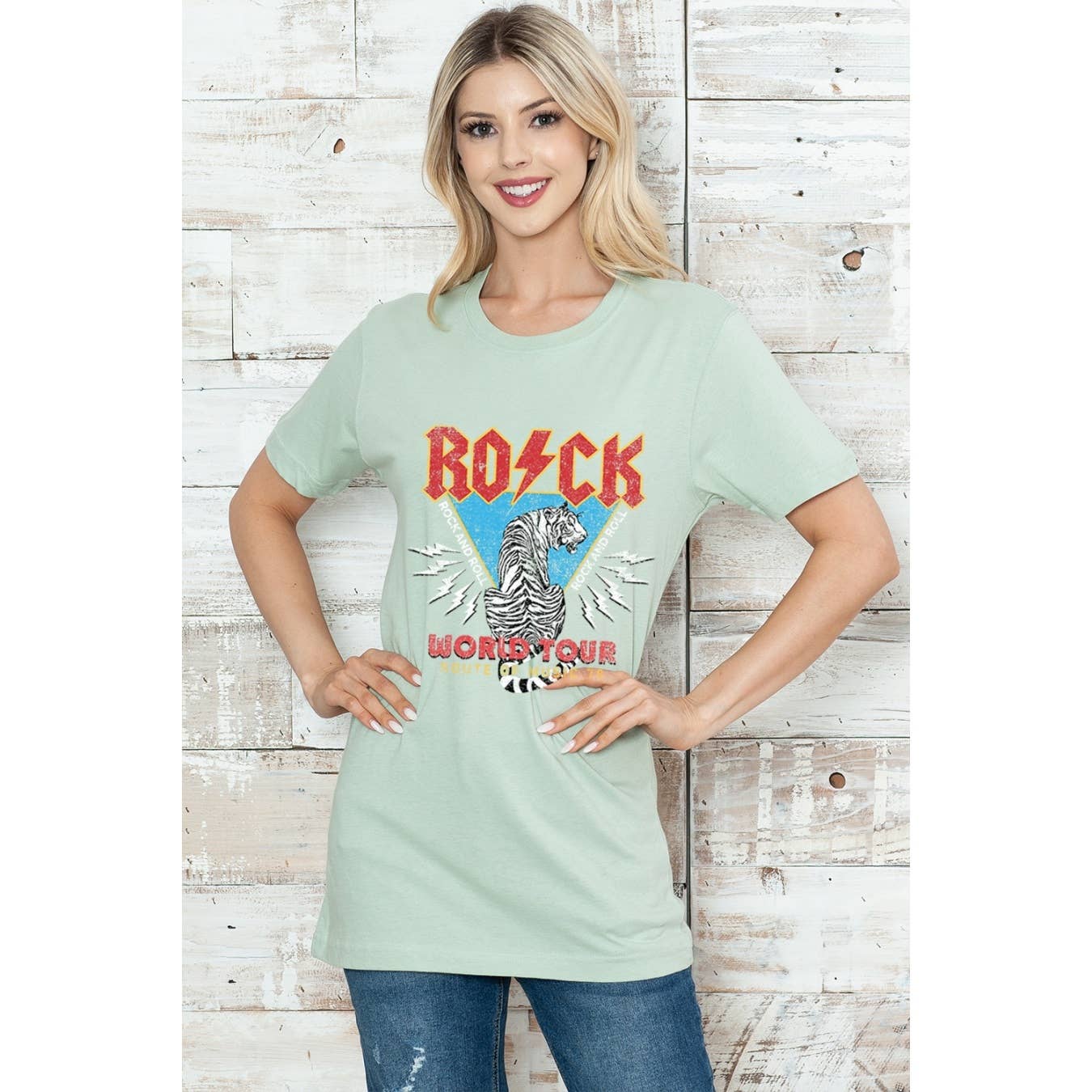 ROCK WORLD TOUR TIGER TEE