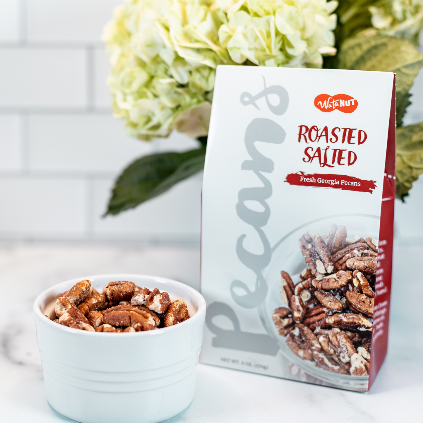 Roasted Salted Georgia Pecans – Fresh, Crunchy Southern Snack (6 oz)