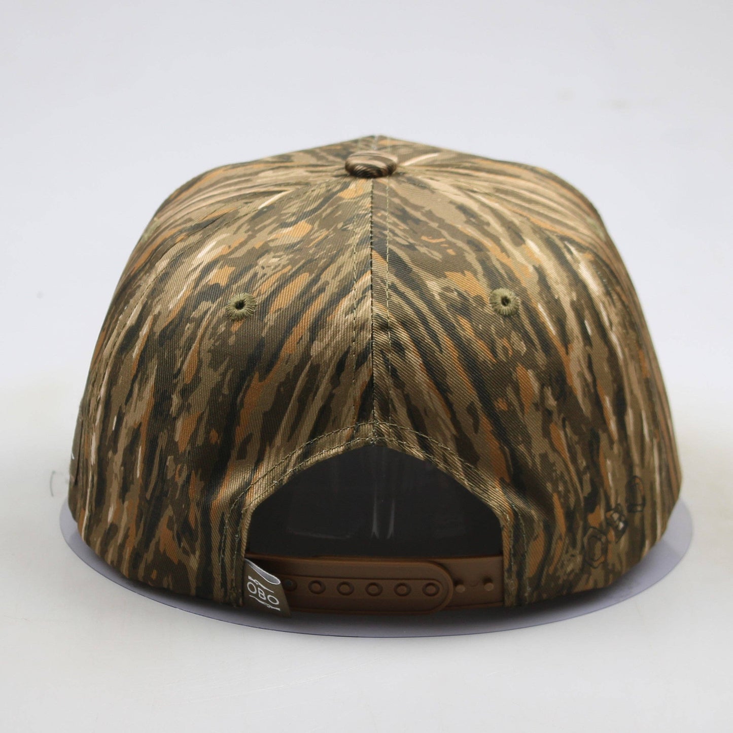 OLE BOY Upside Down Deer Antler Camo Hat (Brown)