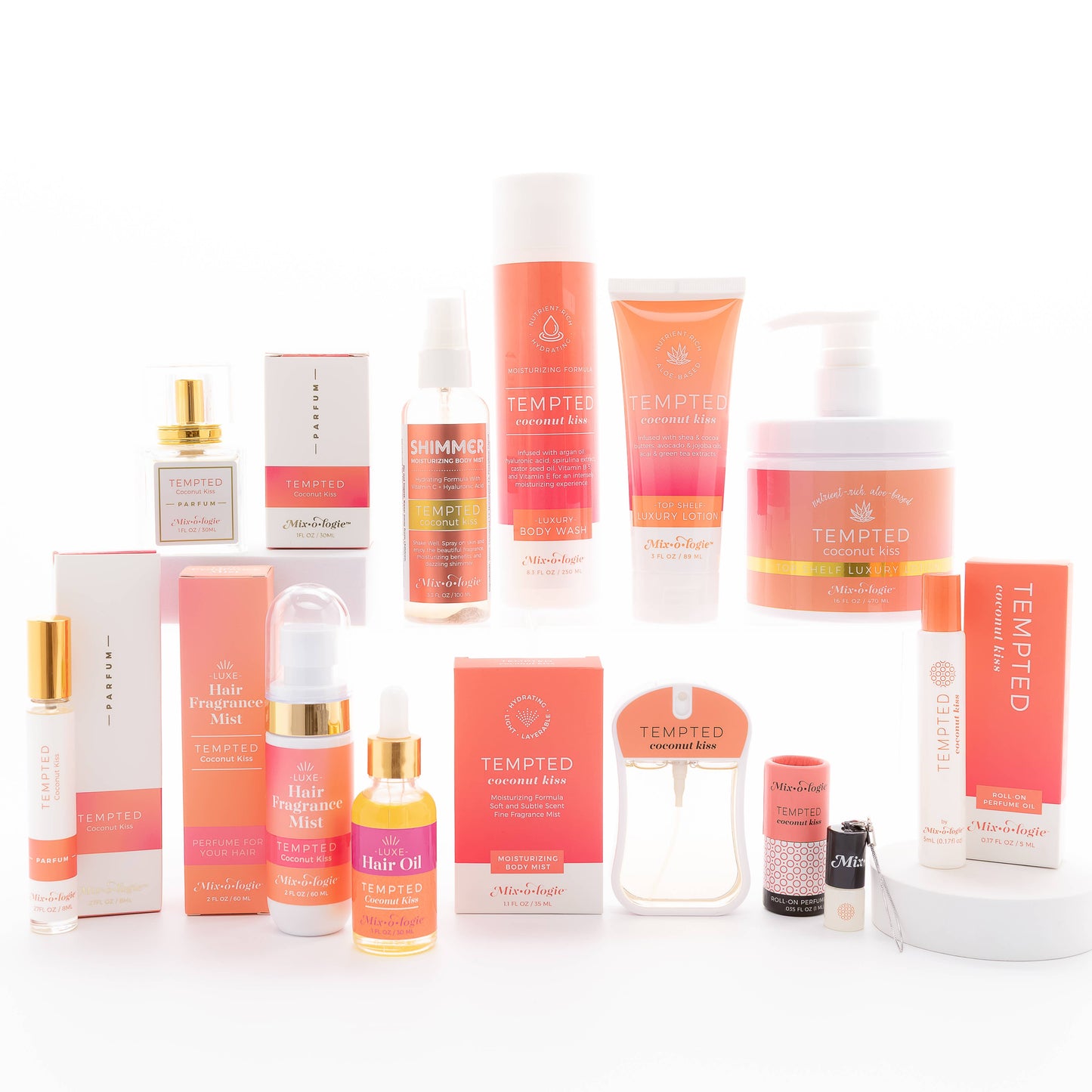 Tempted (Coconut Kiss) – Rollerball Perfume Oil – Pineapple, Citrus & Coconut – Alcohol-Free 5mL
