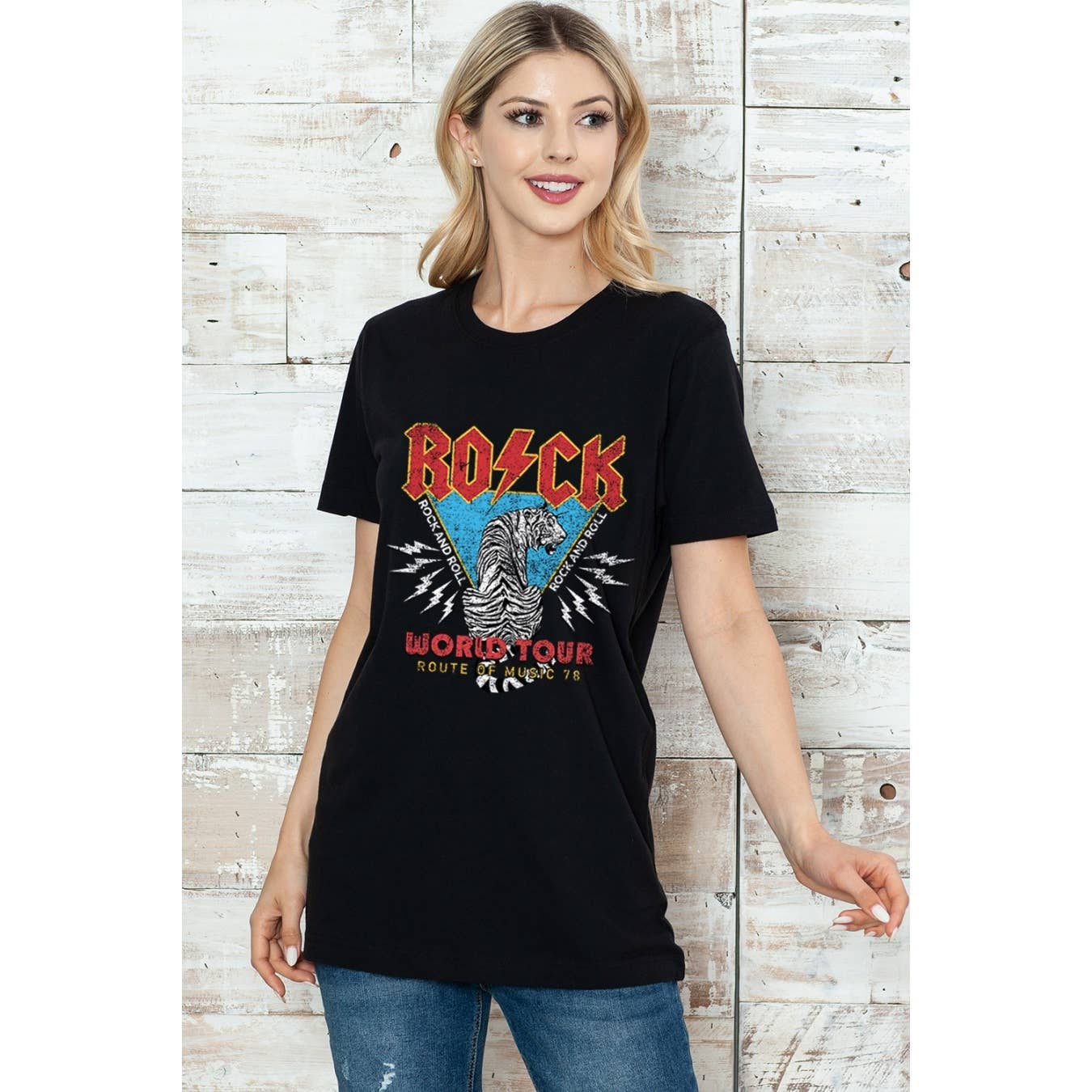 ROCK WORLD TOUR TIGER TEE