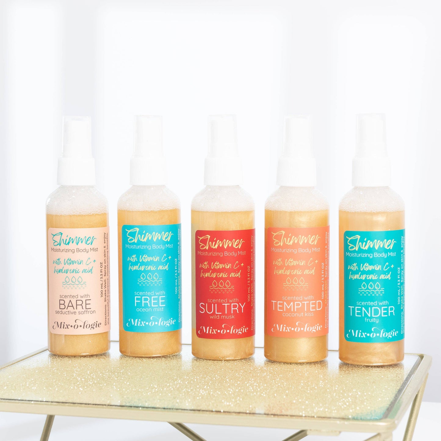 Golden Glow Body Shimmer Mist