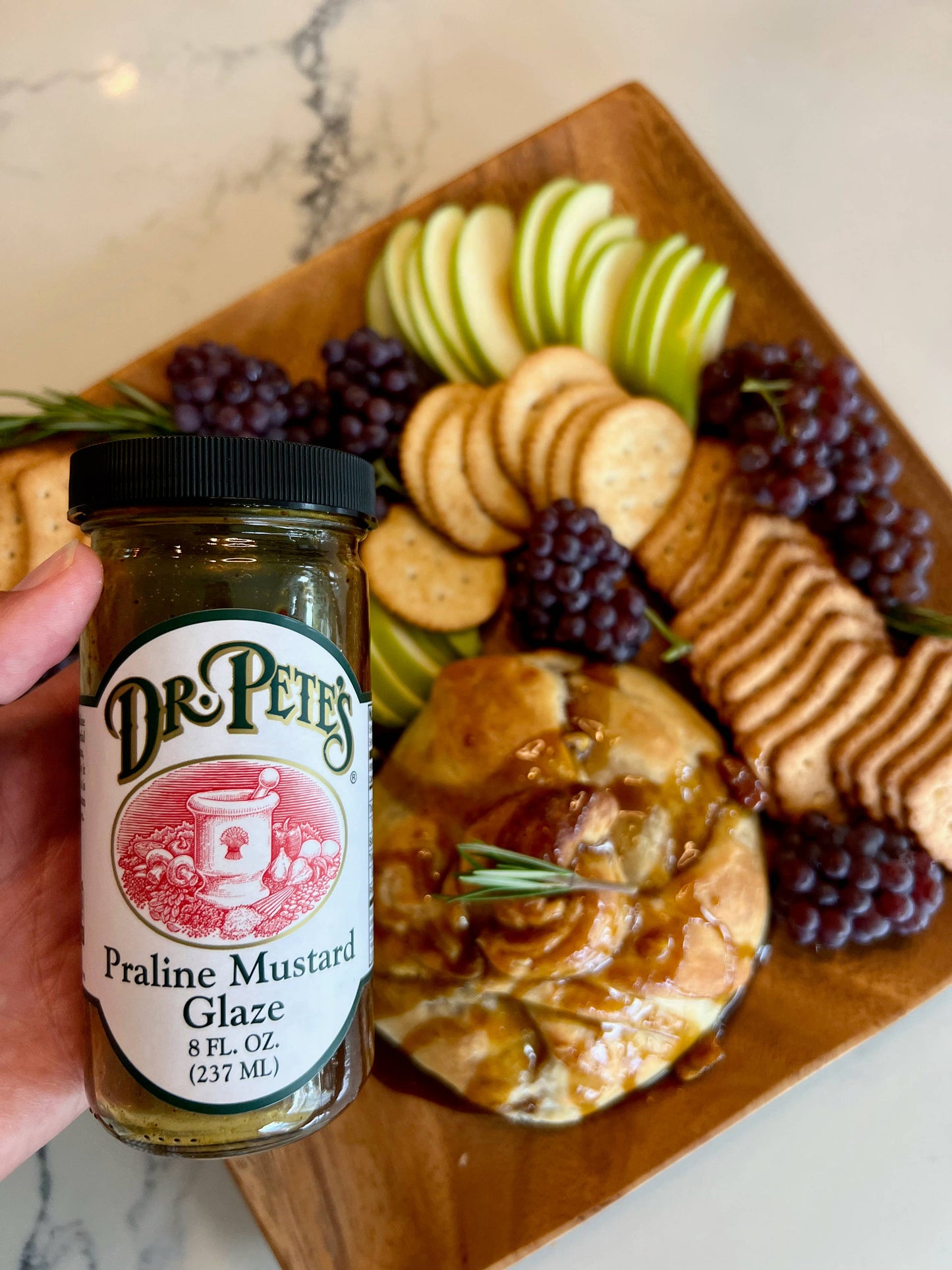 Dr. Pete’s Praline Mustard Glaze – 8oz