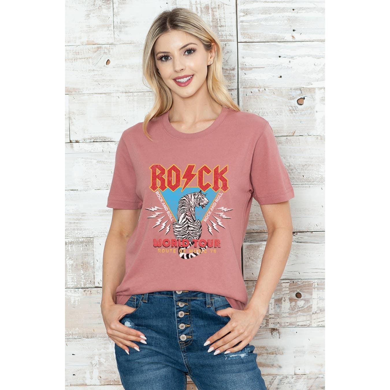 ROCK WORLD TOUR TIGER TEE