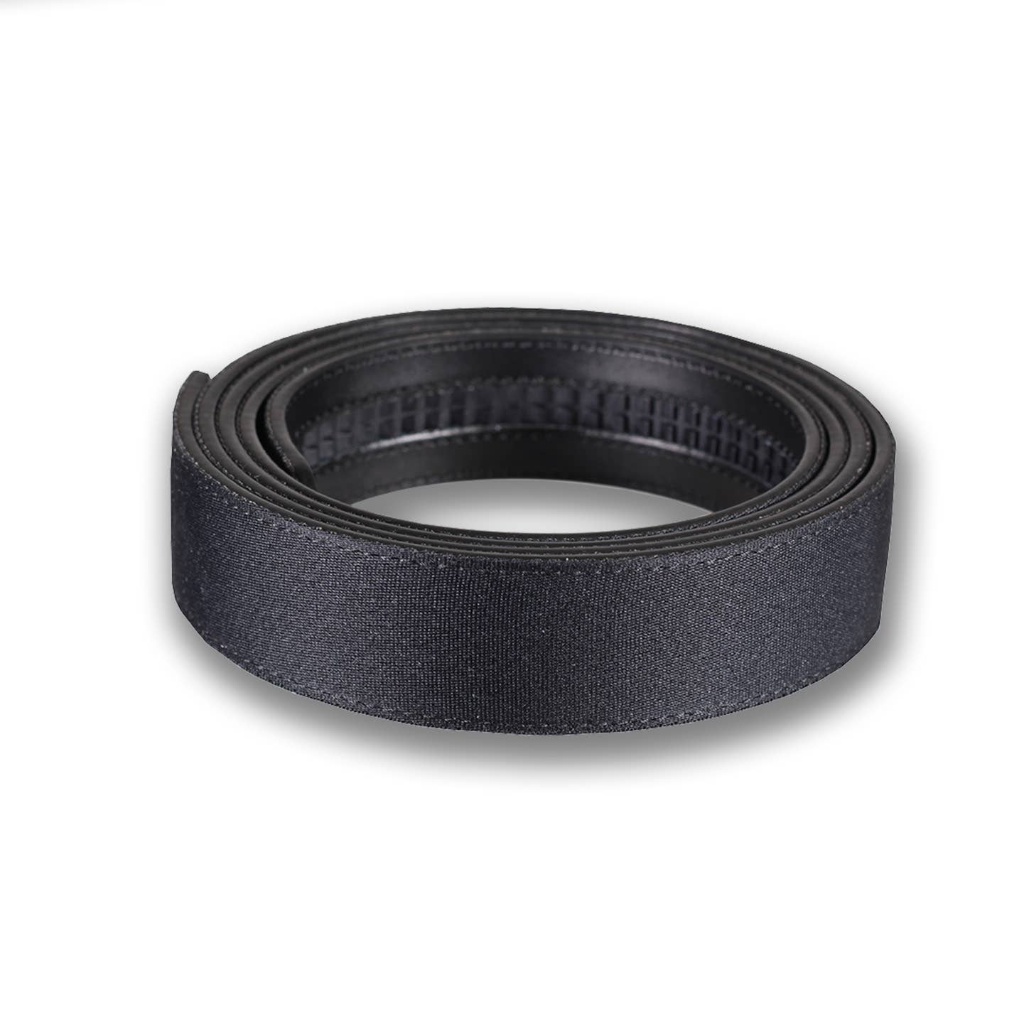 Black Canvas Ratchet Belt Strap – Adjustable & Trim-to-Fit