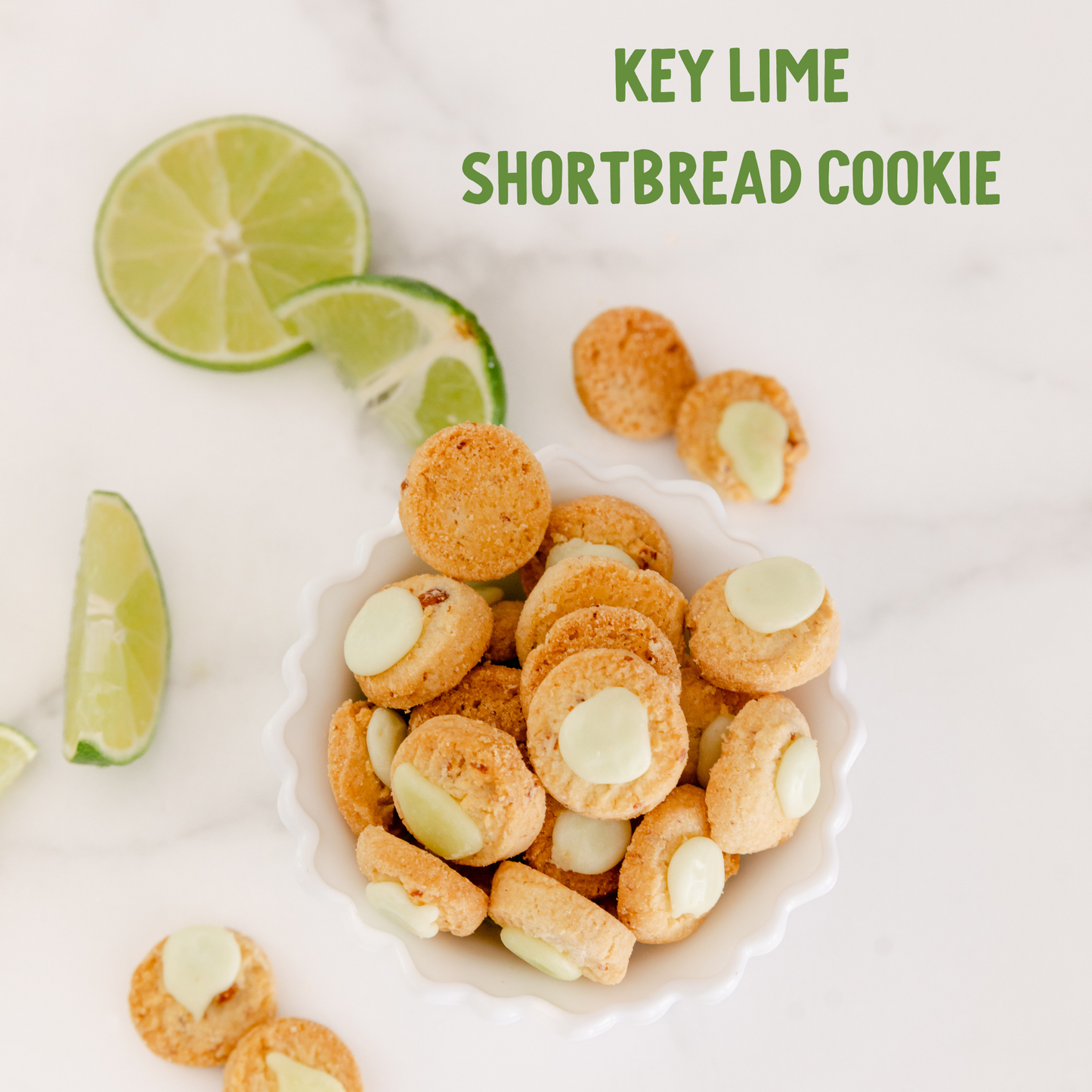 Georgia State Gift Tin – Key Lime Shortbread Cookies, 10 oz