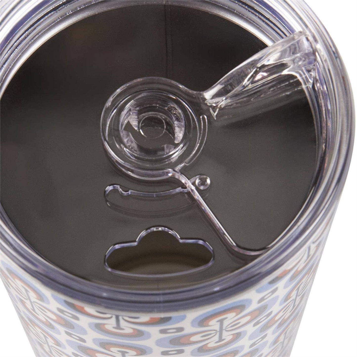 Retro Flower Coffee Tumbler 20 oz