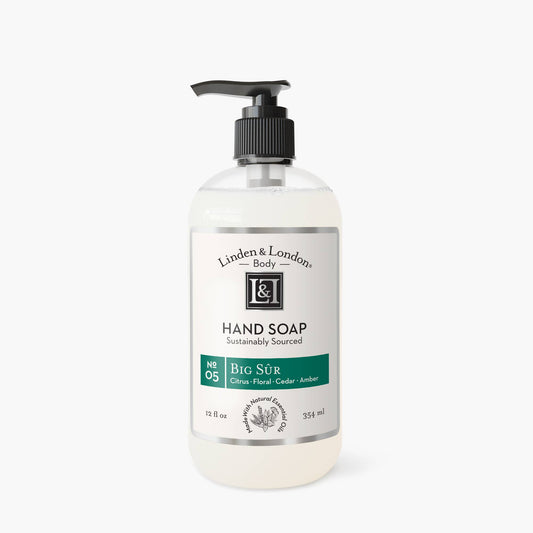 Sustainably Sourced Botanical Hand Soap – 12 oz No. 05 Big Sur