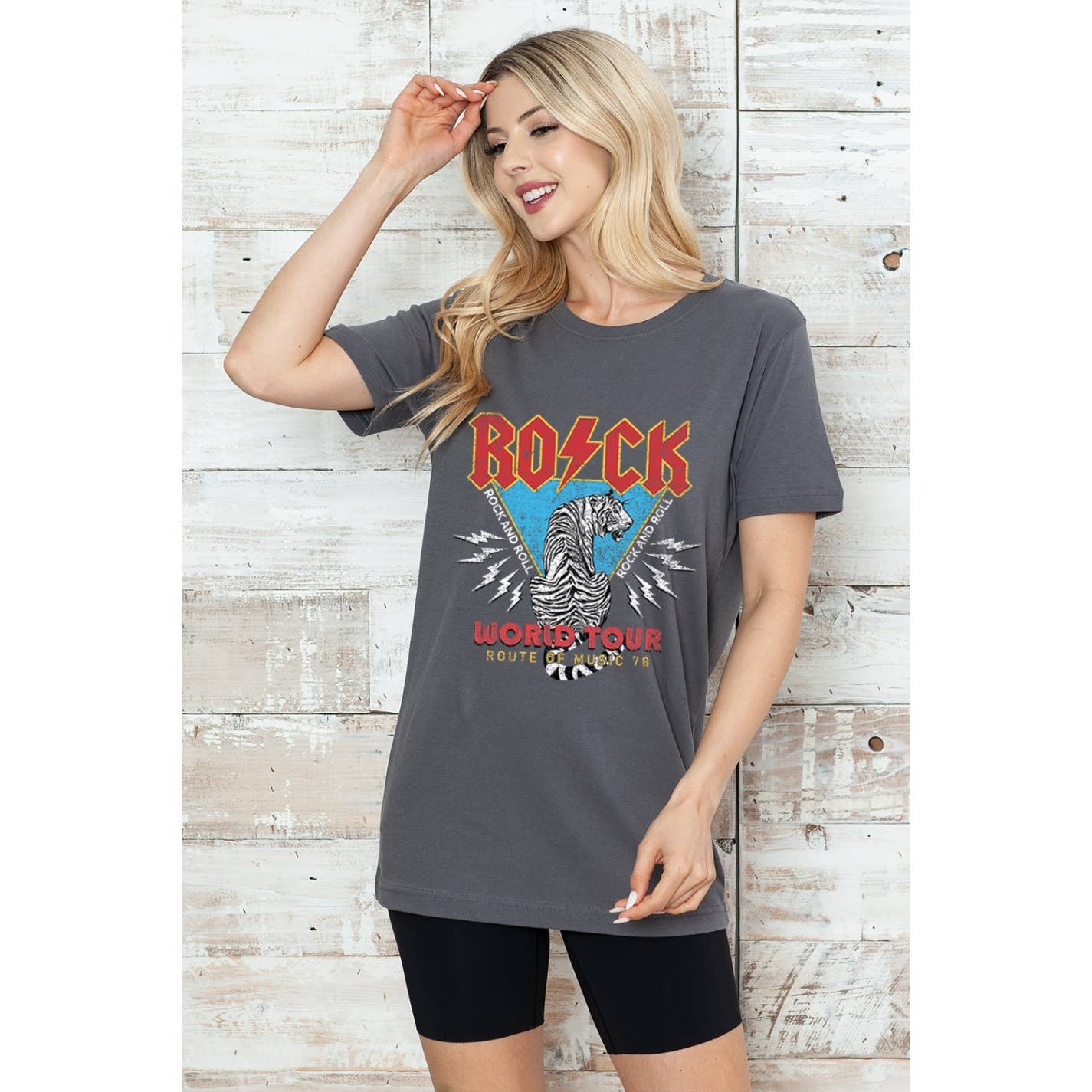 ROCK WORLD TOUR TIGER TEE